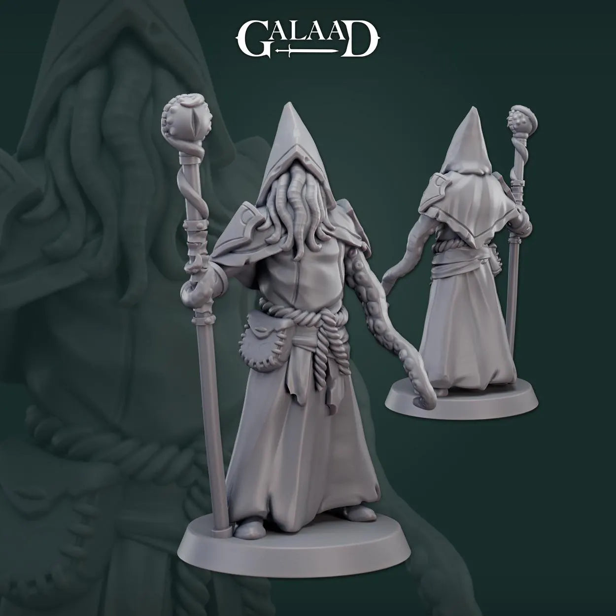 Cursed Cultists Bundle: 3D Resin Printed DnD (D&D) Pathfinder Miniatures