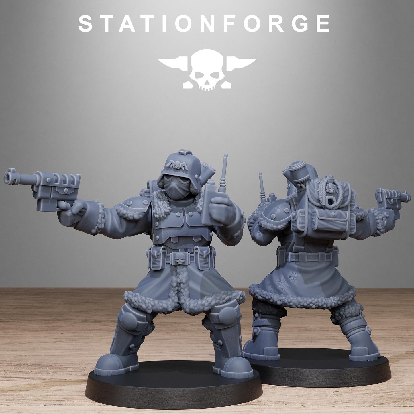 Grim Guard Vigils - Command & Specialist Troopers | Compatible with W40K/WG/SF
