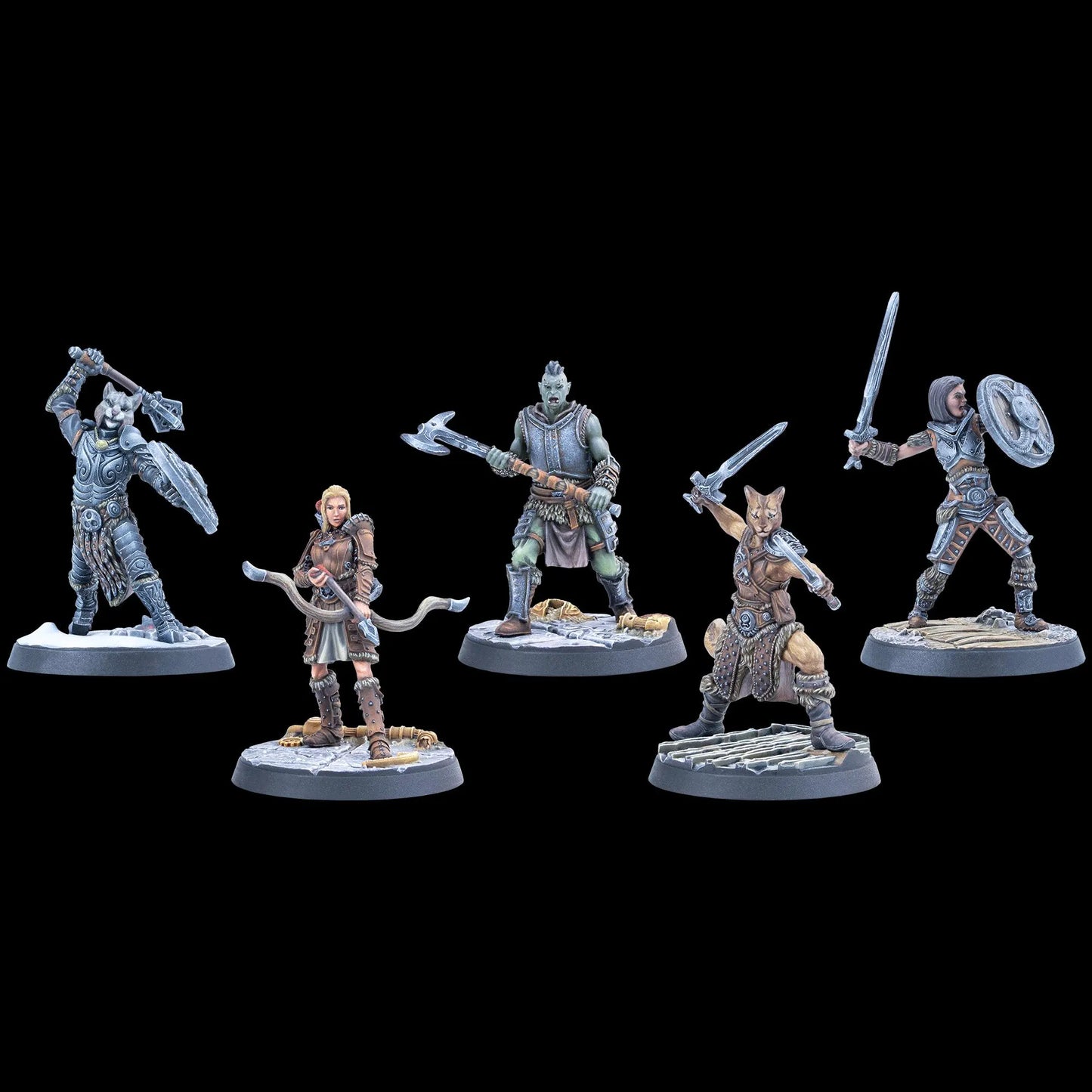 Adventurer Allies - Elder Scrolls: Call to Arms | Compatible with Tabletop Wargames