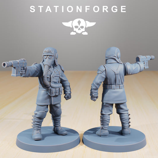 Grim Guard Aircraft – High-Speed Assault Flier | Compatible with W40K/WG/SF