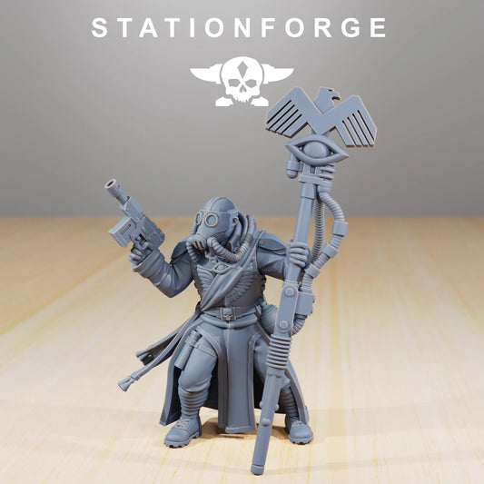 Grim Guard Curator – Elite Commander | Compatible with W40K/WG/SF