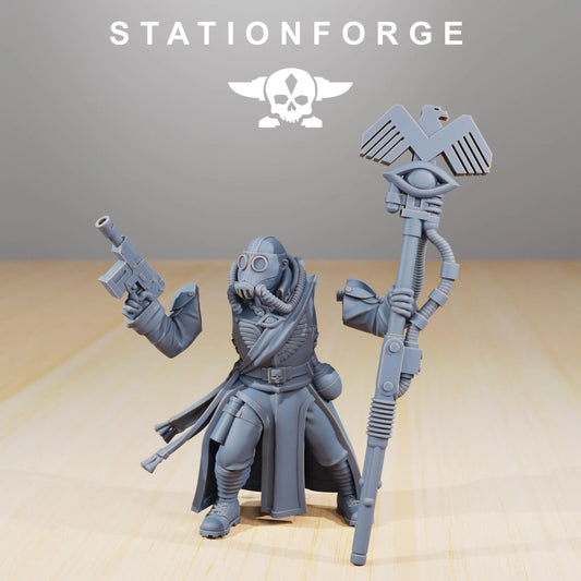 Grim Guard Curator – Elite Commander | Compatible with W40K/WG/SF