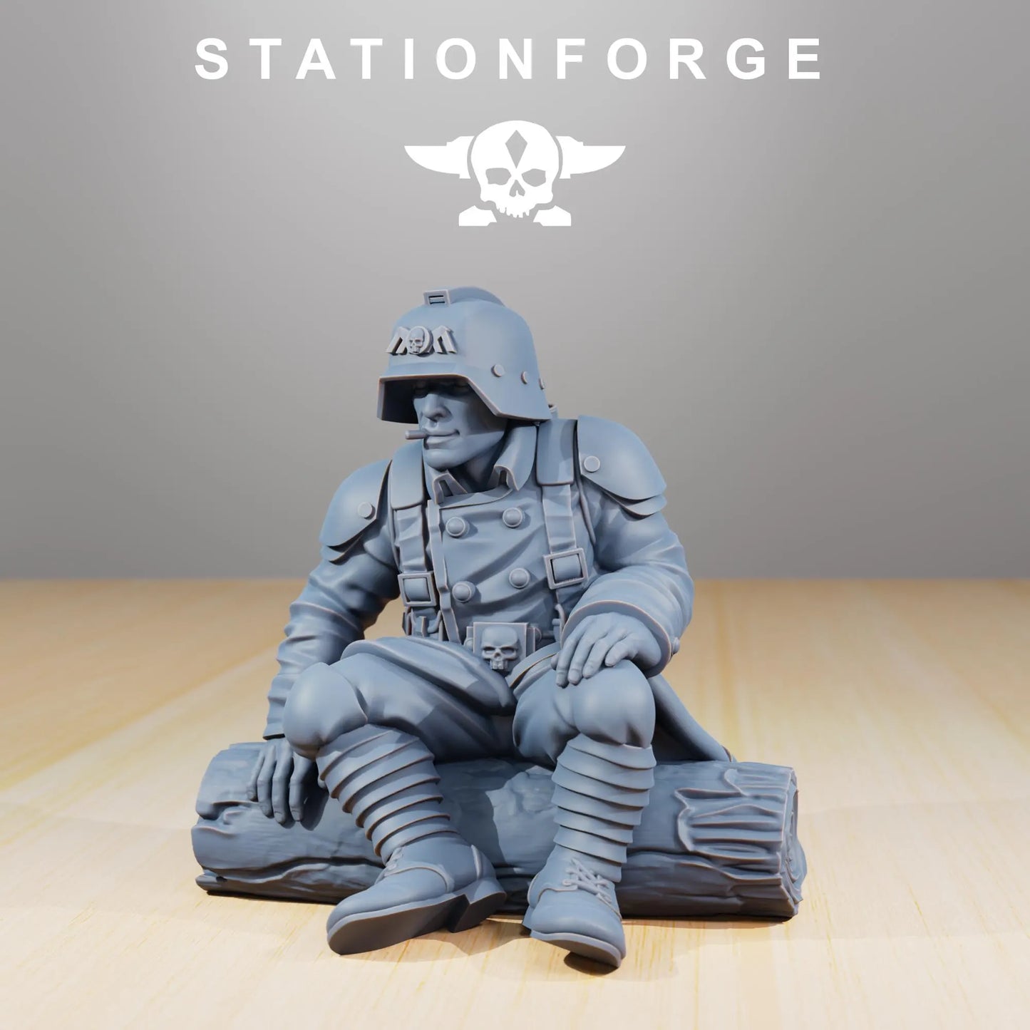 Grim Guard Comrades – Tactical Infantry | Compatible with W40K/WG/SF
