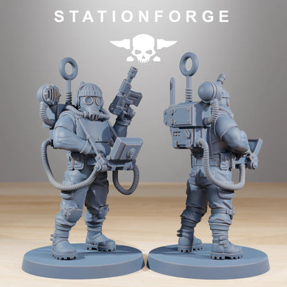 Grim Guard Hunters – Elite Recon Force | Compatible with W40K/WG/SF
