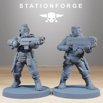 Grim Guard Hunters – Elite Recon Force | Compatible with W40K/WG/SF