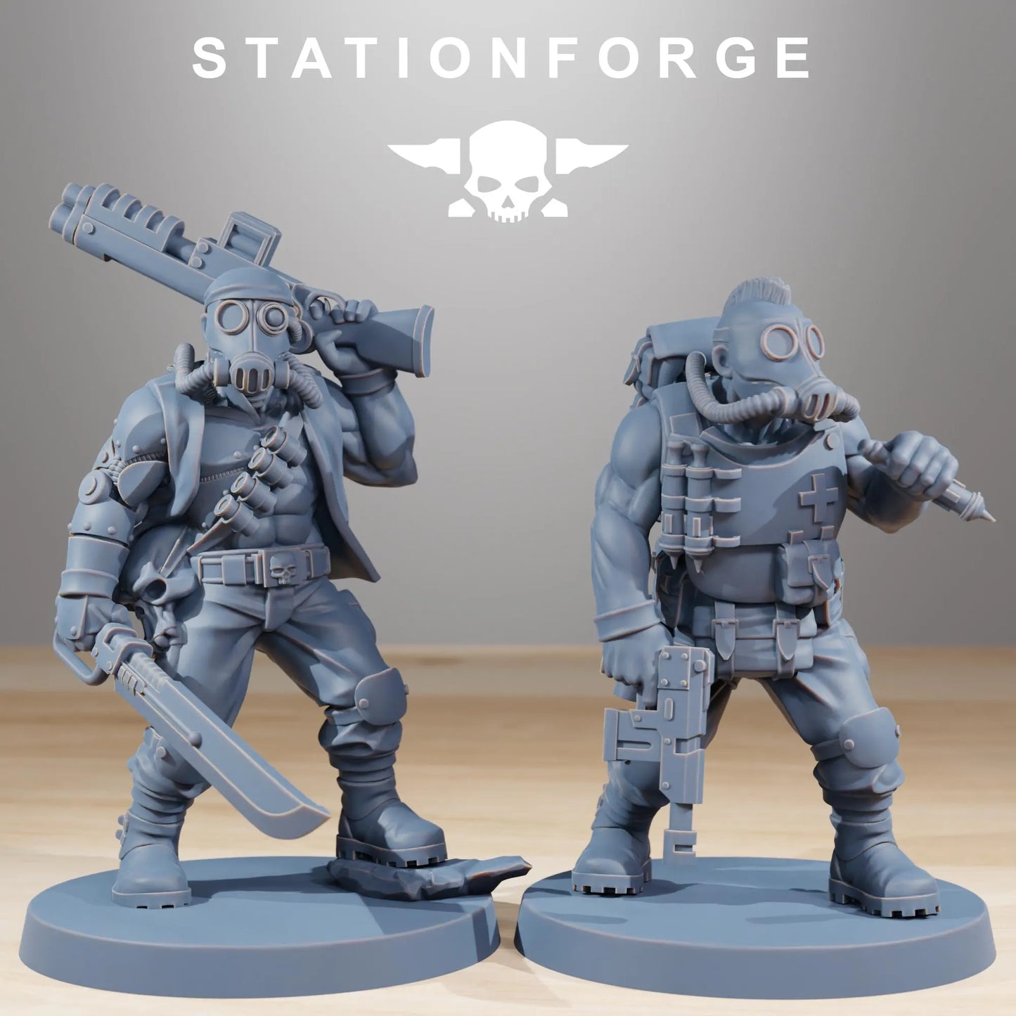 Grim Guard Hunters – Elite Recon Force | Compatible with W40K/WG/SF