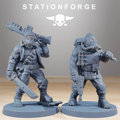 Grim Guard Hunters – Elite Recon Force | Compatible with W40K/WG/SF
