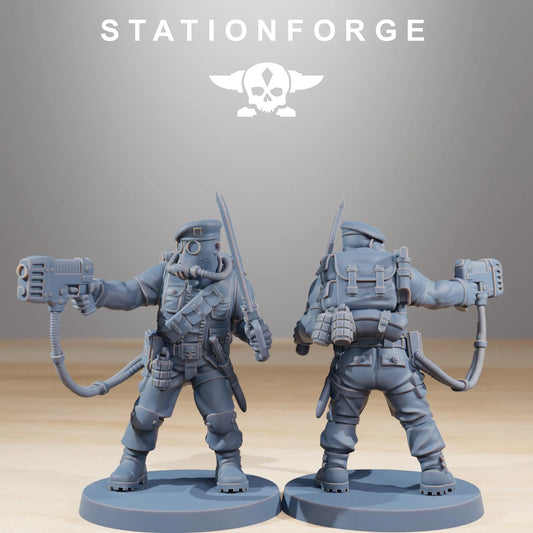 Grim Guard Jungle Fighters – Elite Tactical Infantry | Compatible with W40K/WG/SF