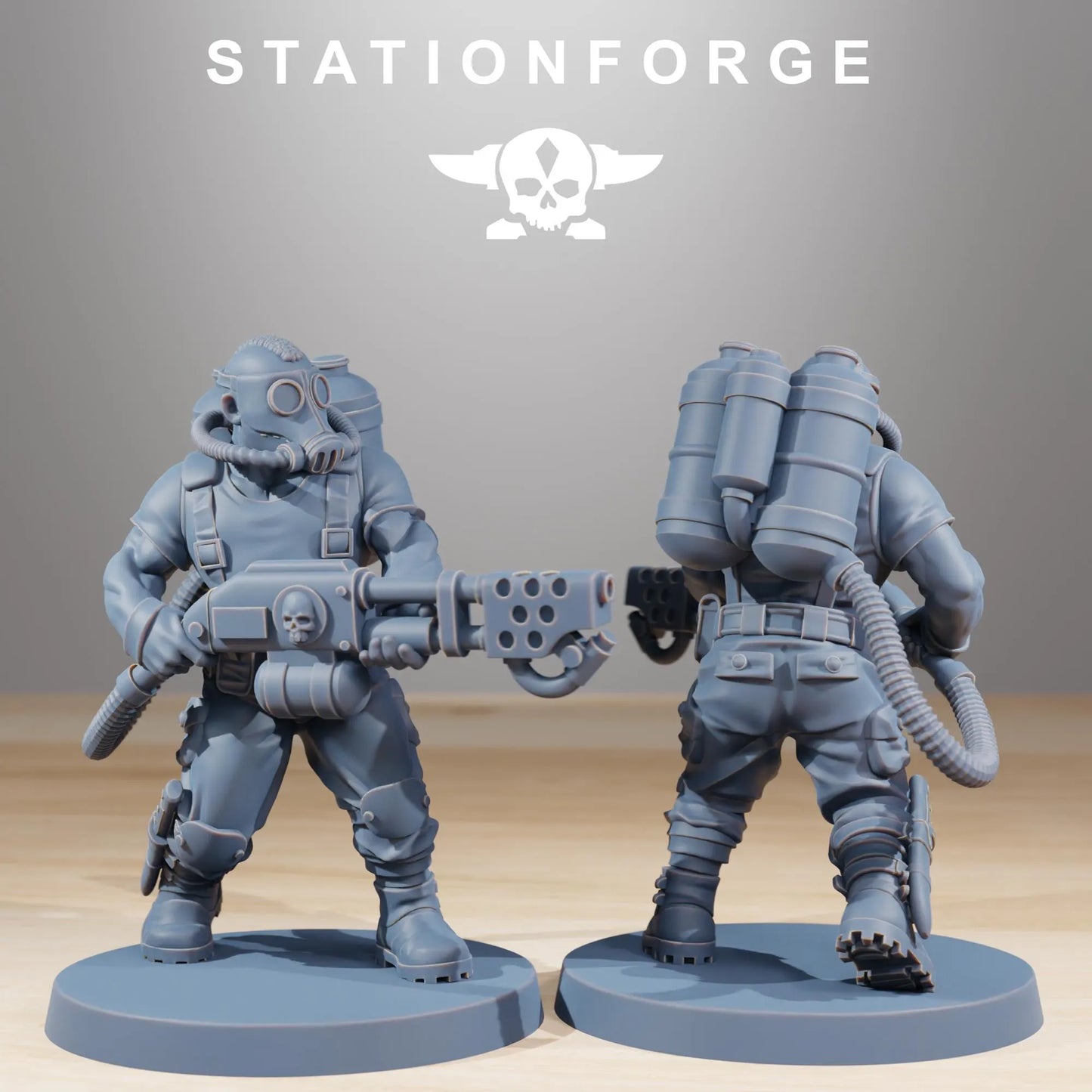 Grim Guard Jungle Fighters – Elite Tactical Infantry | Compatible with W40K/WG/SF