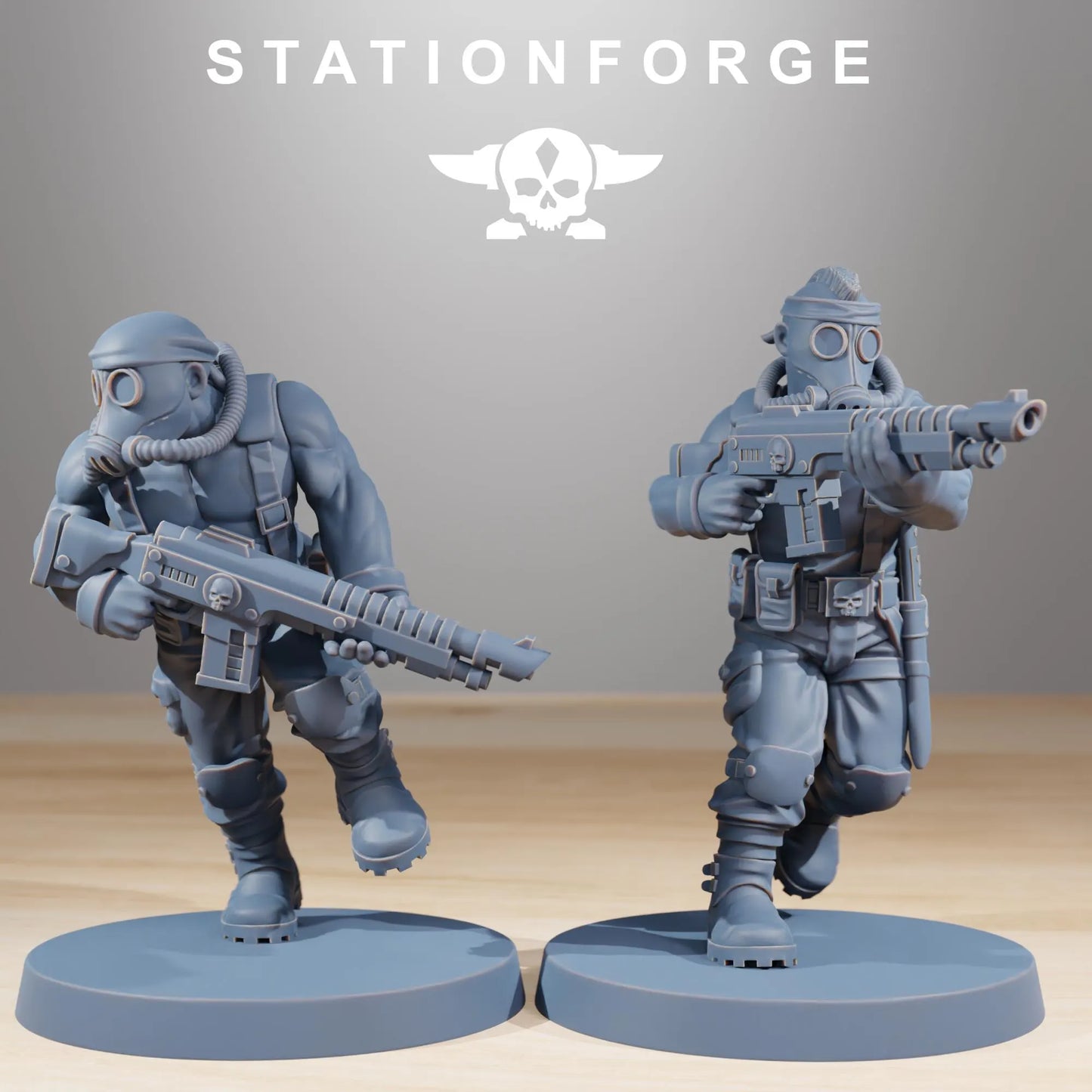 Grim Guard Jungle Fighters – Elite Tactical Infantry | Compatible with W40K/WG/SF