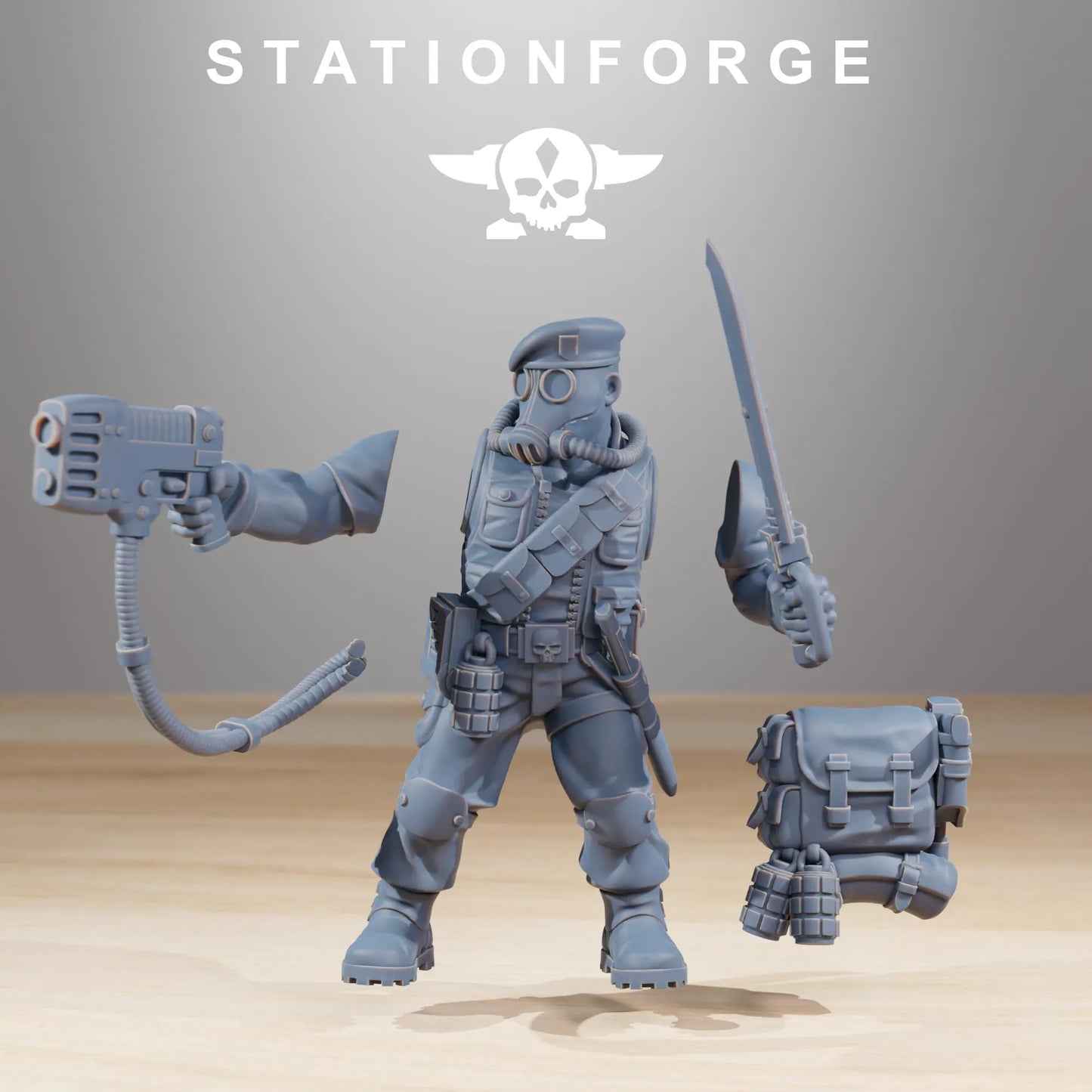 Grim Guard Jungle Fighters – Elite Tactical Infantry | Compatible with W40K/WG/SF