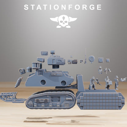 Grim Guard Light Tank – Dominate the Battlefield! | Compatible with W40K/WG/SF