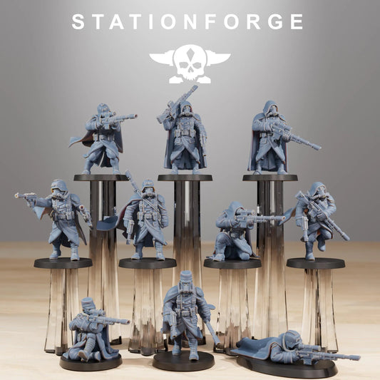 Grim Guard Marksmen - Lethal Precision from the Shadows | Compatible with W40K/WG/SF
