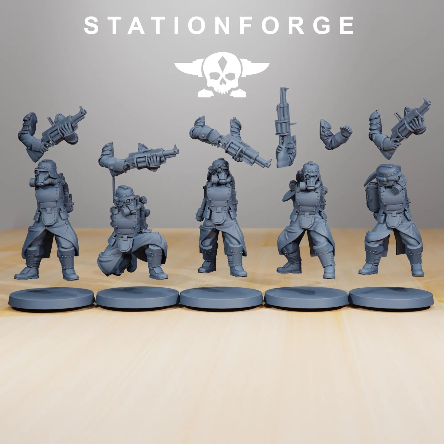 Grim Guard Tinkers – Engineering the Future of Warfare! | Compatible with W40K/WG/SF