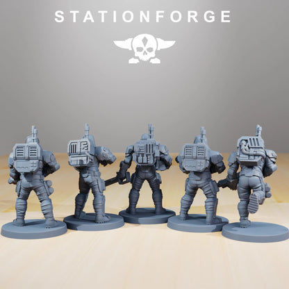 Grim Guard Infantry – Hardened Warriors of the Battlefield | Compatible with W40K/WG/SF