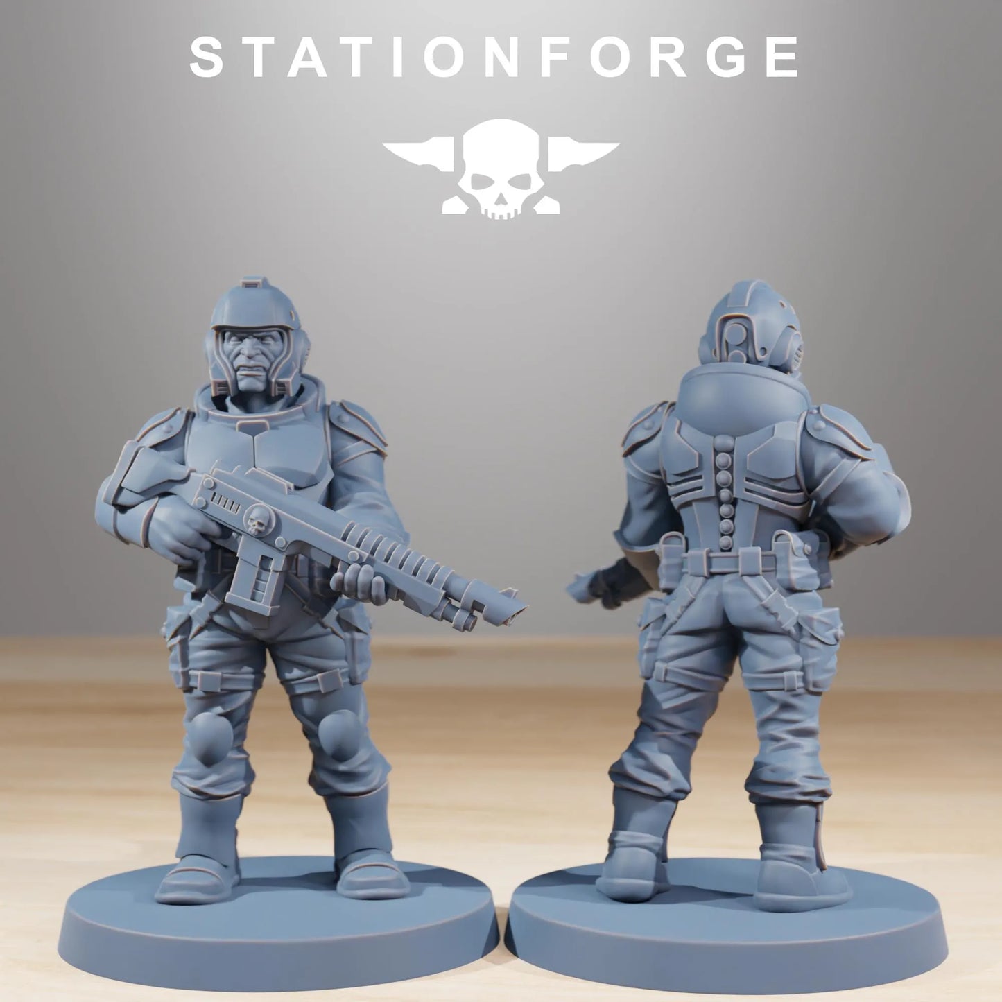 Grim Guard Warmech – Unstoppable Heavy Firepower | Compatible with W40K/WG/SF