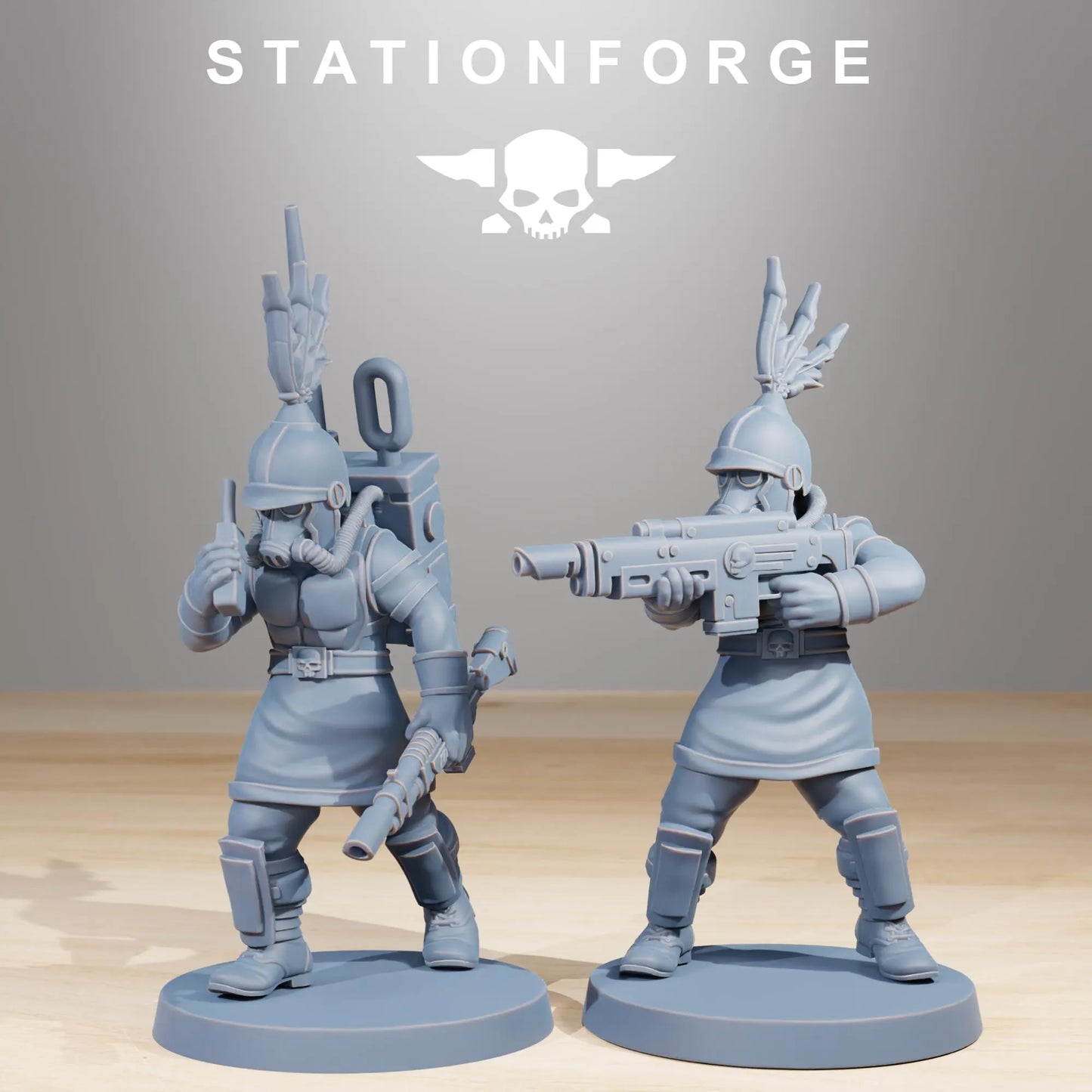Grim Guard Aquilastra – Noble Warriors of the Imperium | Compatible with W40K/WG/SF