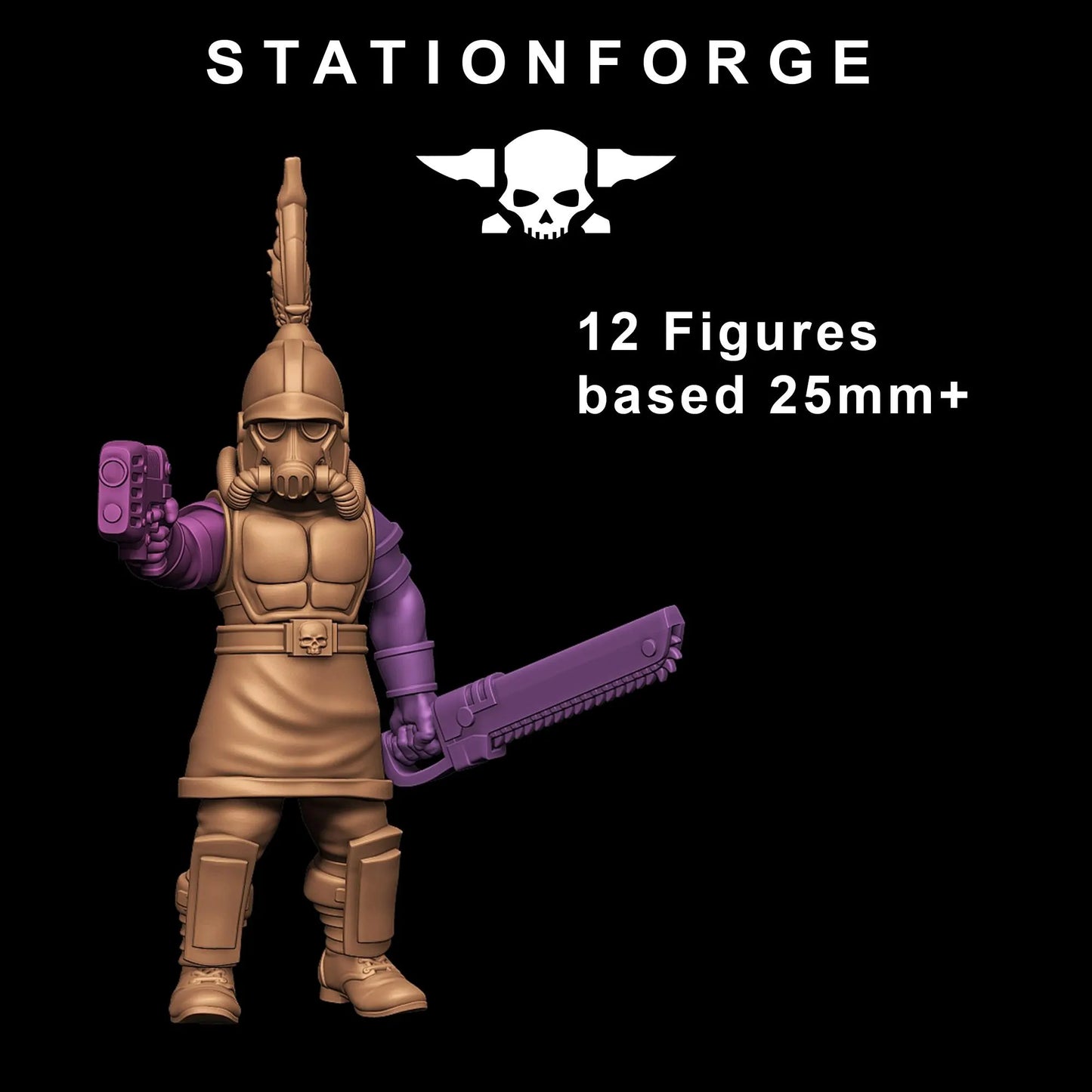Grim Guard Aquilastra – Noble Warriors of the Imperium | Compatible with W40K/WG/SF