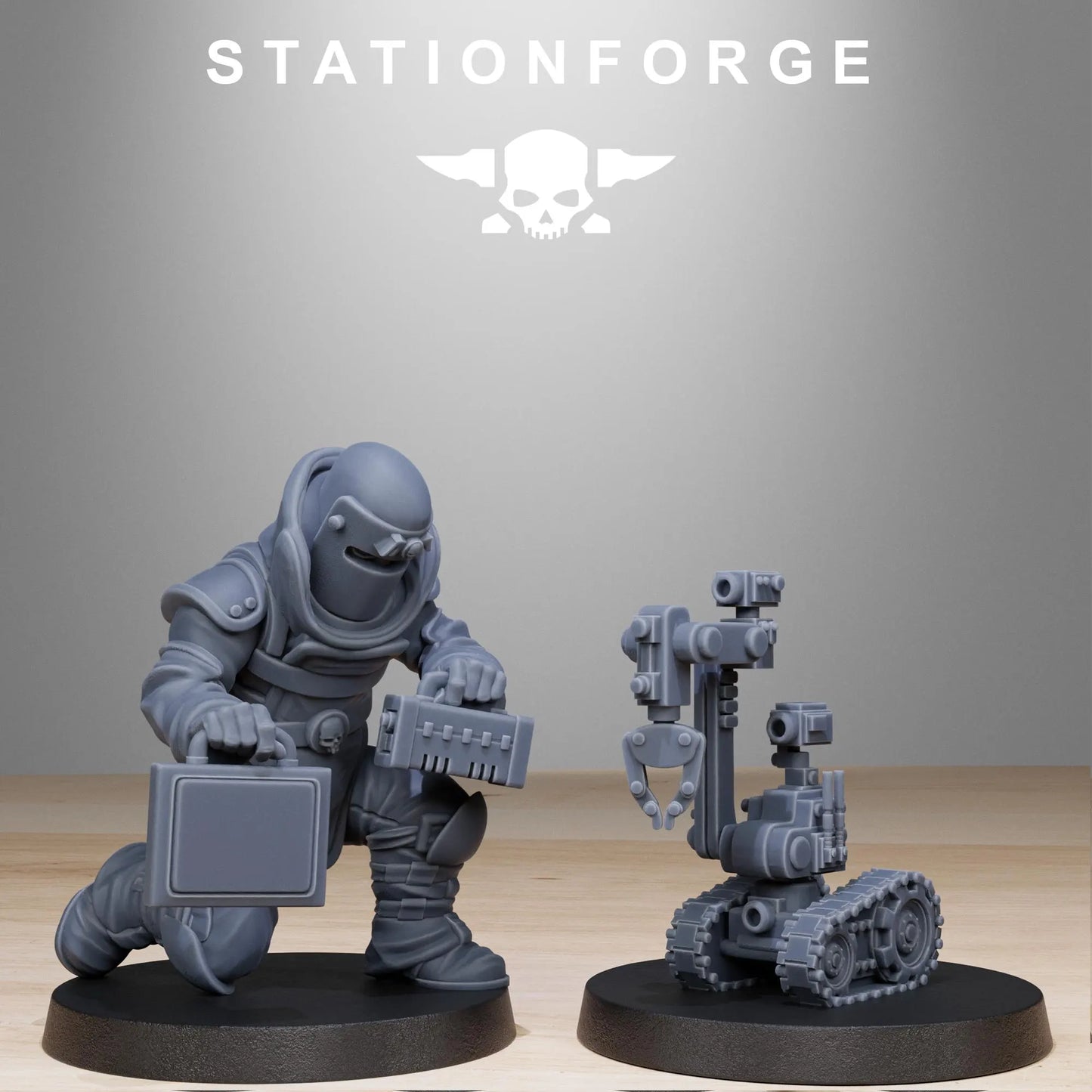 Grim Guard Bomb Squad – Masters of Demolition & Warfare | Compatible with W40K/WG/SF