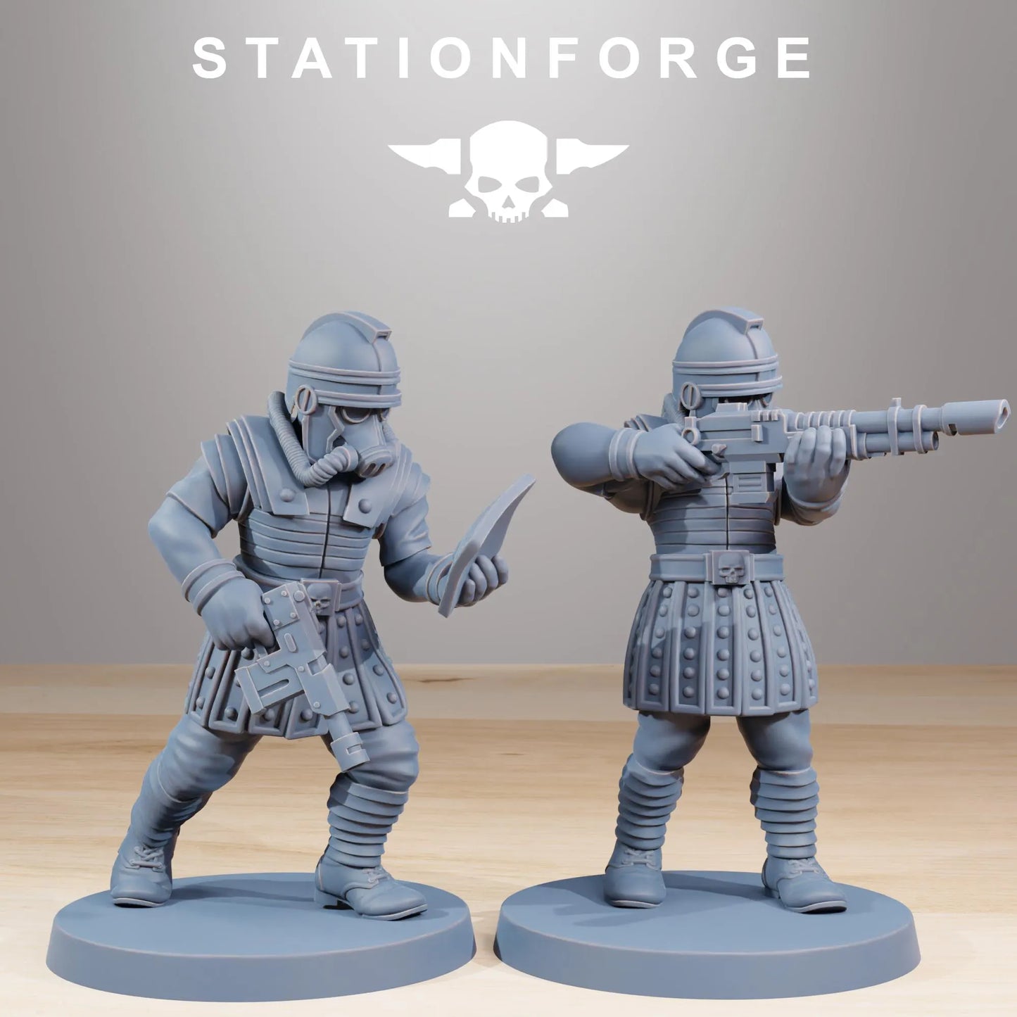 Grim Guard Vexillatio – The Iron Phalanx | Compatible with W40K/WG/SF