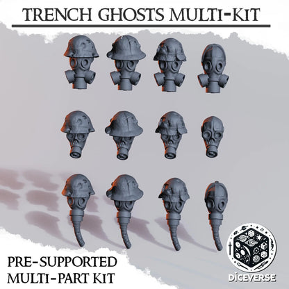 Trench Ghosts - Trench Warband Miniatures | Compatible with Tabletop Wargames
