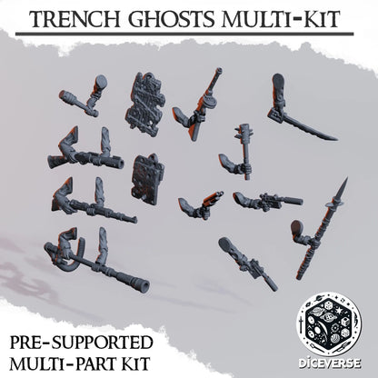 Trench Ghosts - Trench Warband Miniatures | Compatible with Tabletop Wargames