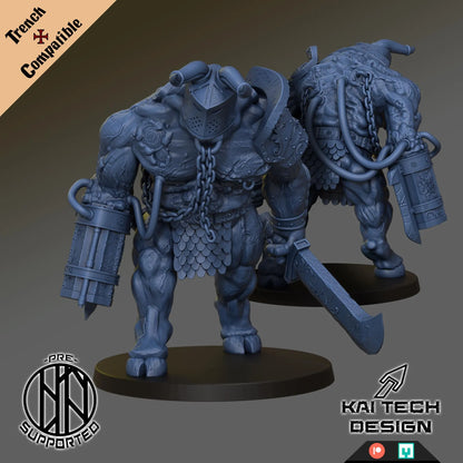 Sultanate Iron Bull - Trench Warband Miniatures | Compatible with Tabletop Wargames
