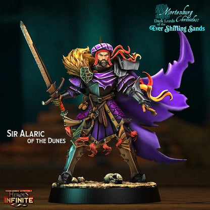 Sir Alaric of the Dunes - Ever Shifting Sands | Compatible with Tabletop Wargames