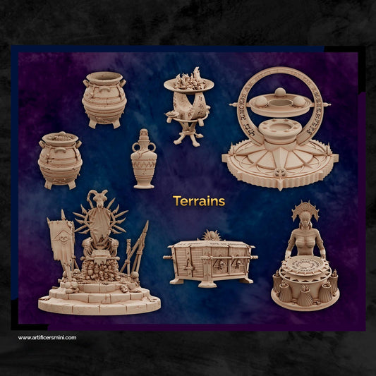 Terrain Pack 1 - Baldur's Gate 3 | Compatible with Tabletop Wargames