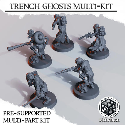 Trench Ghosts - Trench Warband Miniatures | Compatible with Tabletop Wargames