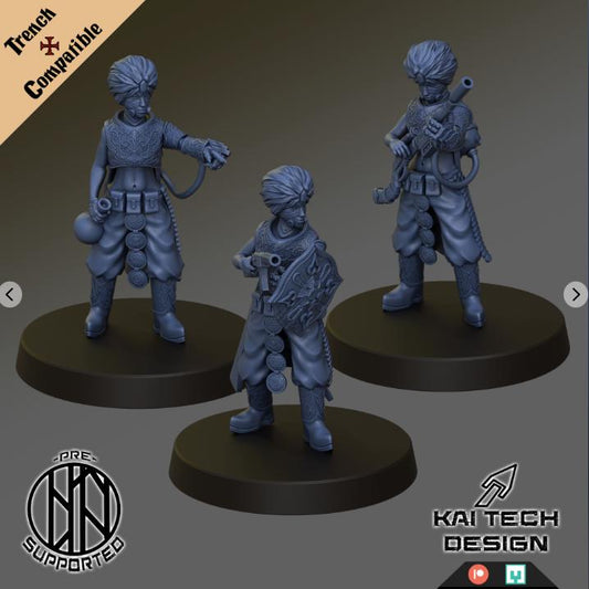 Sultanate Complete Army Set - Trench Warband Miniatures | Compatible with Tabletop Wargames