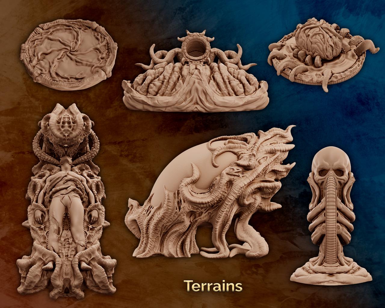 Terrain Pack 2 - Baldur's Gate 3 | Compatible with Tabletop Wargames
