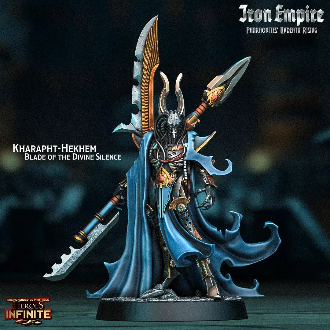Kharapht-Hekhem, Blade of the Divine Silence - Iron Empire | Compatible with Tabletop Wargames
