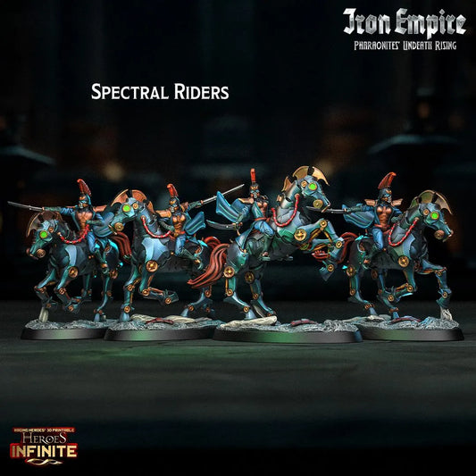 Spectral Riders - Iron Empire | Compatible with Tabletop Wargames