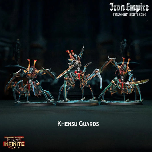 Khensu Guards - Iron Empire | Compatible with Tabletop Wargames
