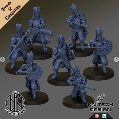 Sultanate Complete Army Set - Trench Warband Miniatures | Compatible with Tabletop Wargames