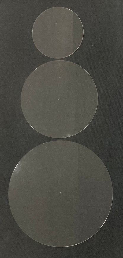 Acrylic Objective Zone Markers - For Use in Conquest (Not Official)
