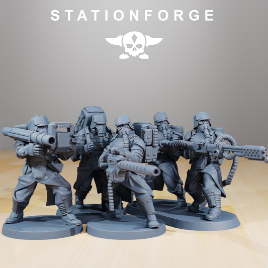 Grim Guard Delta Squad | Compatible with W40K/WG/SF