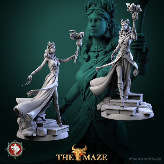 Ariadne Statue - For D&D Campaigns & Tabletop Games