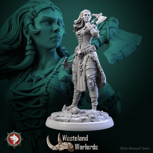 Barbarian Warlords Female Set v1 - For D&D Campaigns & Tabletop Games