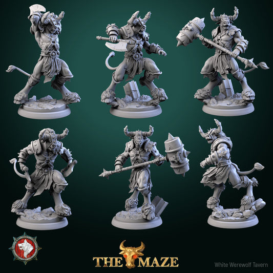 Beastmen Set - For D&D Campaigns & Tabletop Games