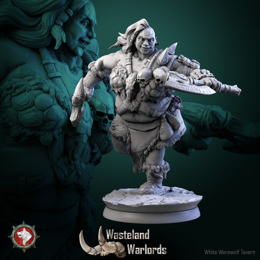 Big Barbarian Female Set v2 - For D&D Campaigns & Tabletop Games