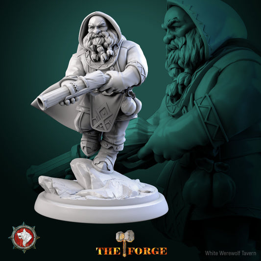 Dwarf Gunslinger Set v4- For D&D Campaigns & Tabletop Games