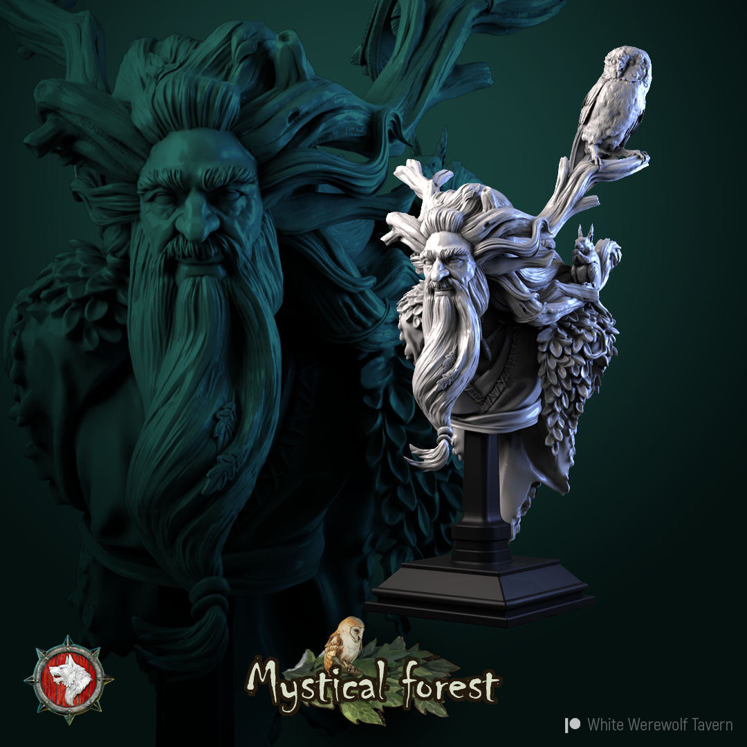 Druid Reidar Show Quality Bust for Display