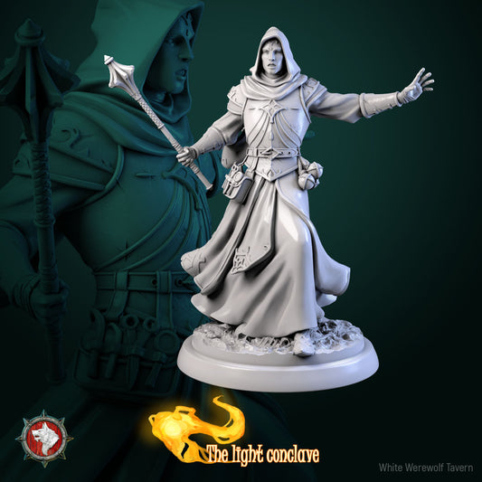 Masked Cleric v1 - For D&D Campaigns & Tabletop Games