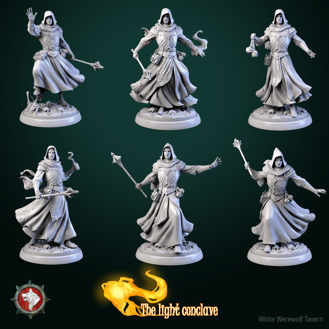 Masked Cleric Set - For D&D Campaigns & Tabletop Games