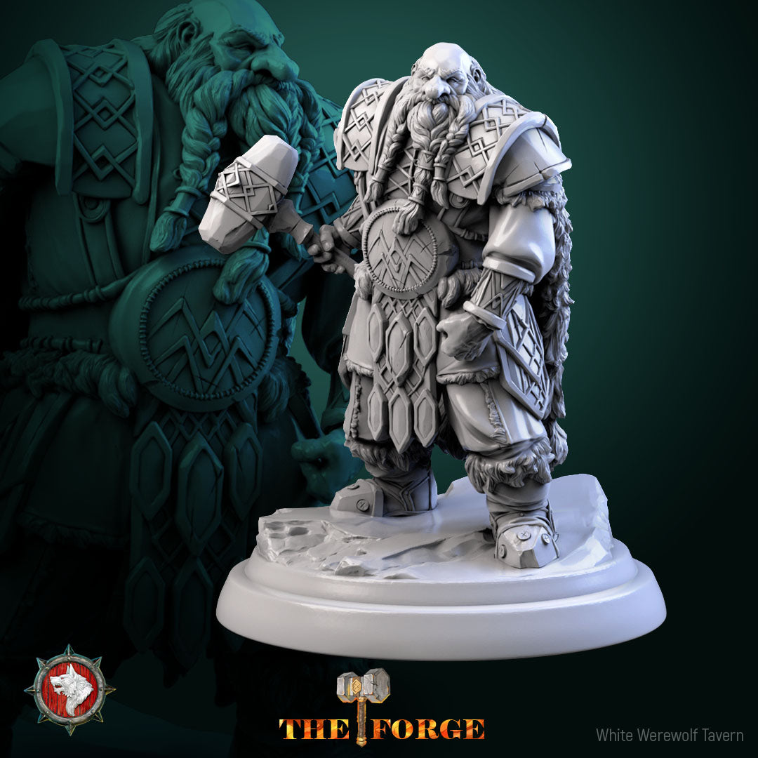 Mountain Dwarf Set v2- For D&D Campaigns & Tabletop Games