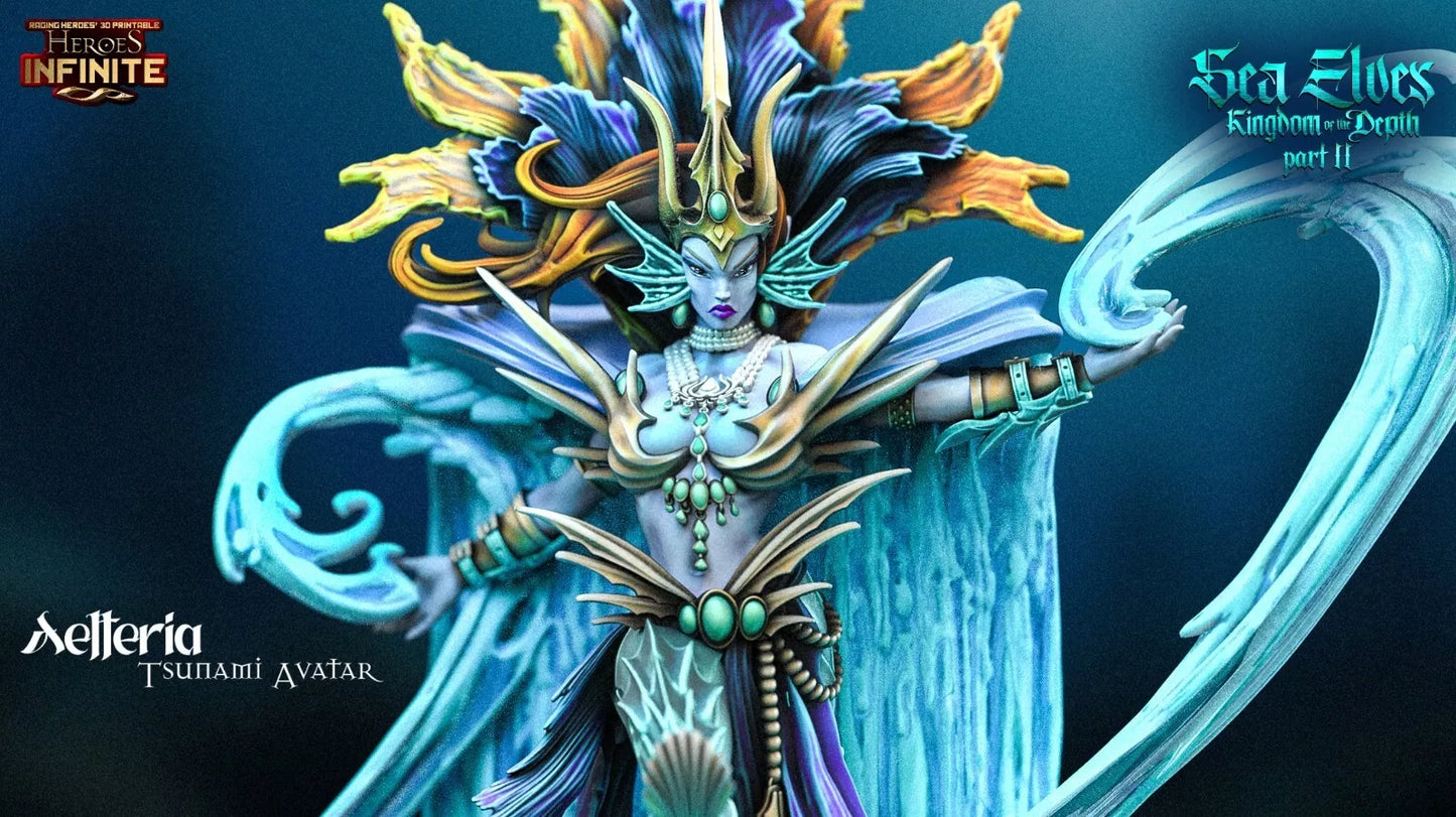 Aelteria: Tsunami Avatar - Sea Elves Kingdom of the Depths