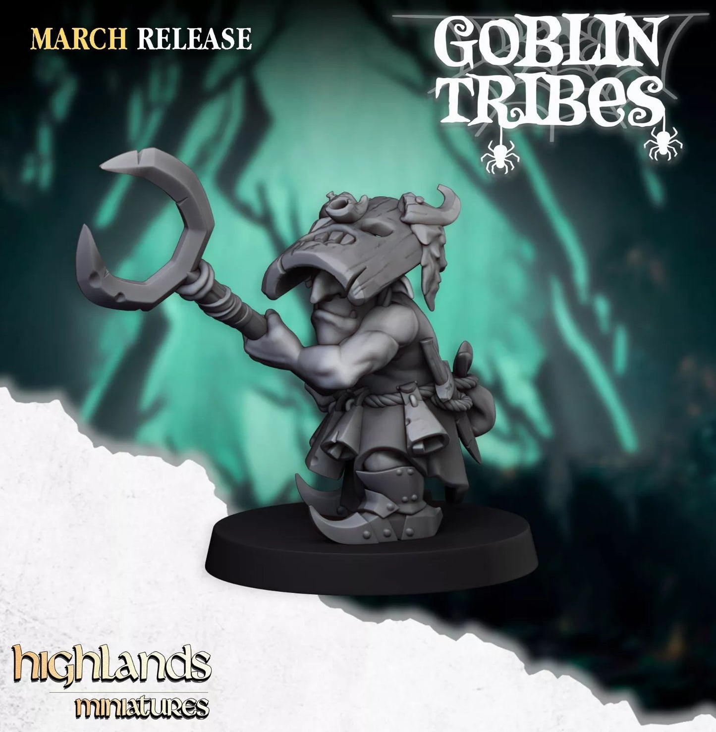 Fantasy Wargaming Swamp Goblins Herd | Compatible with OW, WFB, AOF, and More