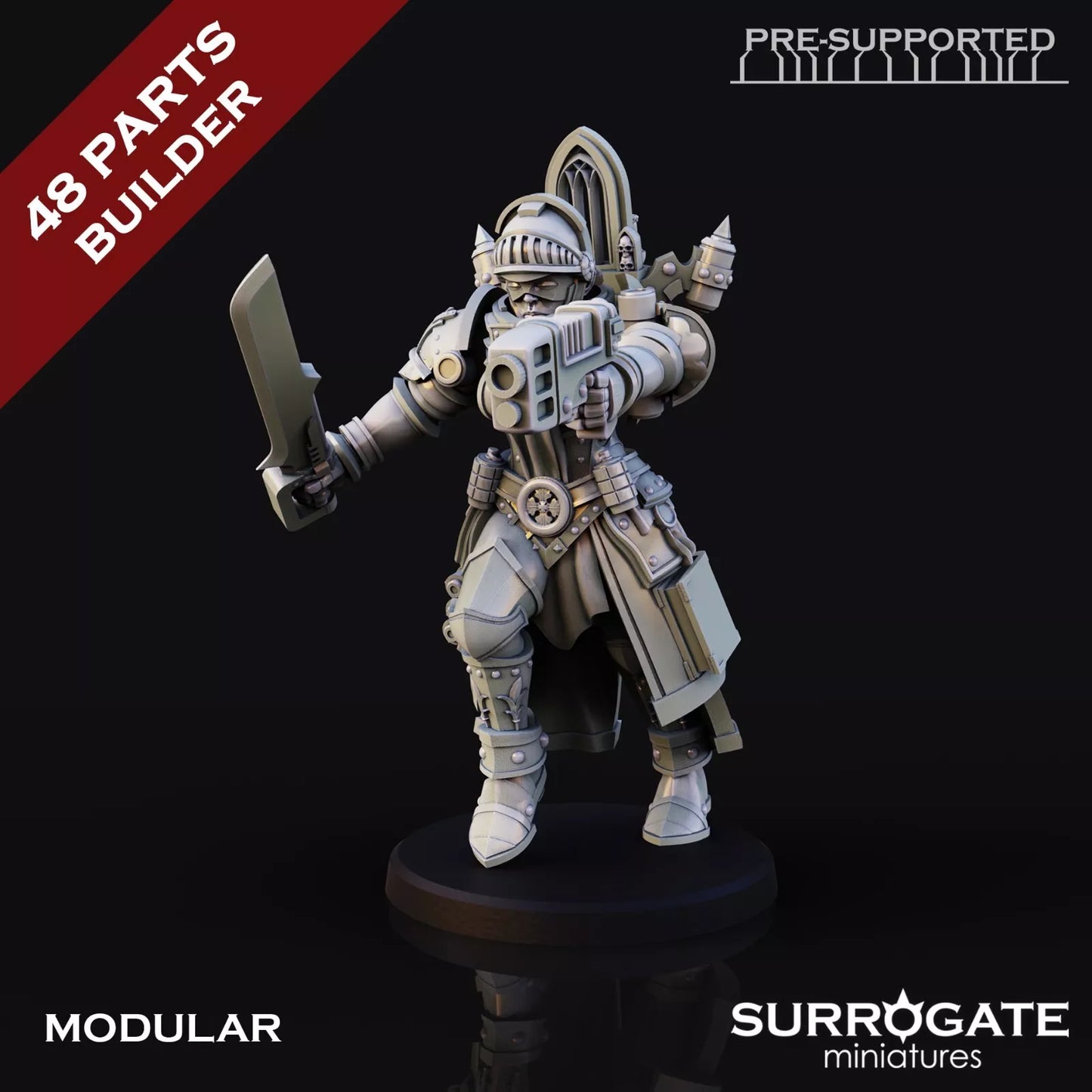 Daughters of Dawn Daughters Squad, Surrogate Miniatures | 5 Woman Unit